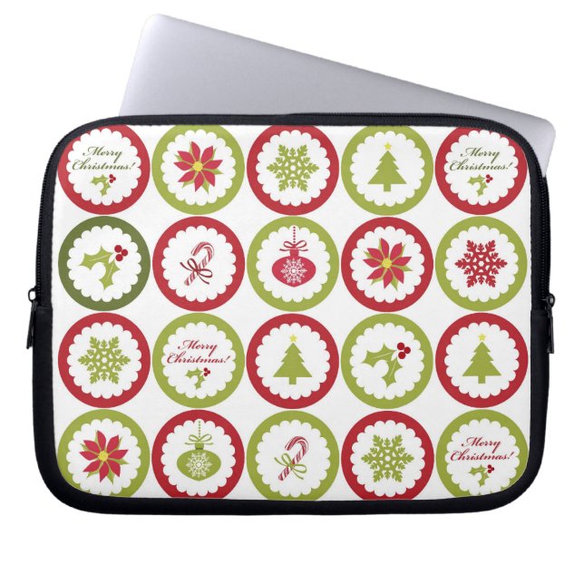 Protection Pour Ordinateur Portable Tis'The Season Holiday Portable & Sleeves Netbook (Devant)