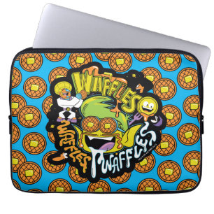Protection Pour Ordinateur Portable Titans Ados, allez !   Beast Boy Waffles