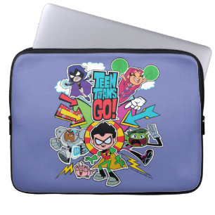 Protection Pour Ordinateur Portable Titans Ados, allez !   Graphique Flèche d'équipe