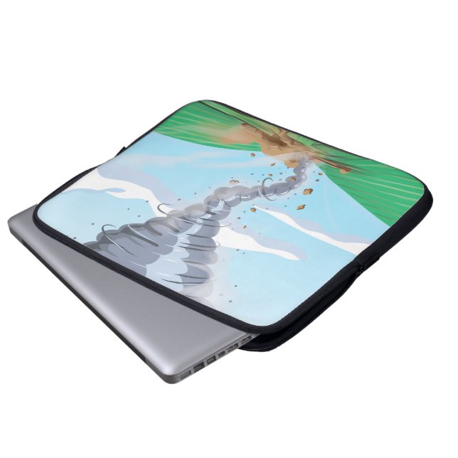 Protection Pour Ordinateur Portable Tornade Twister (Devant bas)