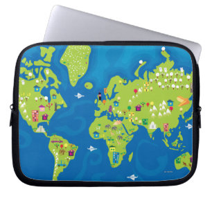 Protection Pour Ordinateur Portable Tout autour du monde