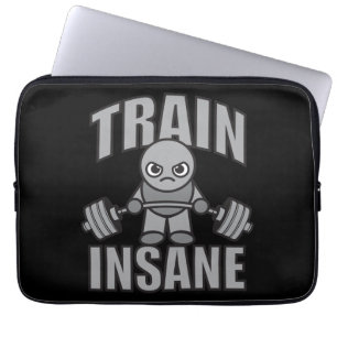 Protection Pour Ordinateur Portable TRAIN INSANE - Cartoon d'entraînement Anime Motiva