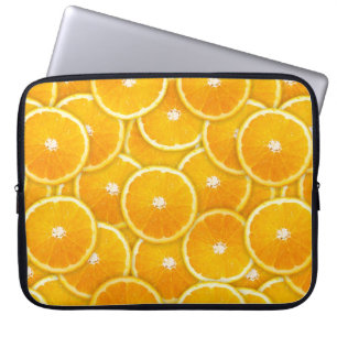 Protection Pour Ordinateur Portable Tranches orange
