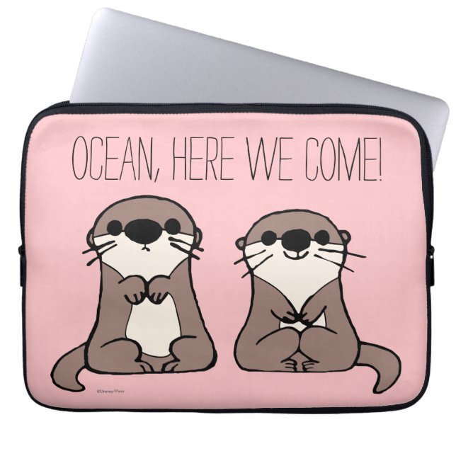 Protection Pour Ordinateur Portable Trouver Dory | Cartoon d'Otter (Devant)