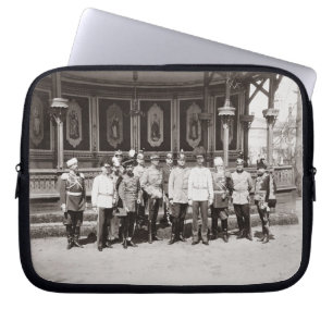 Protection Pour Ordinateur Portable Tsar Nicholas II (1868-1918) se tenant à garde