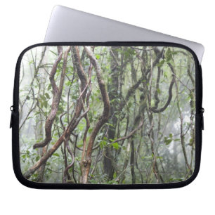 Protection Pour Ordinateur Portable vigne et branches tordues dans la forêt tropicale