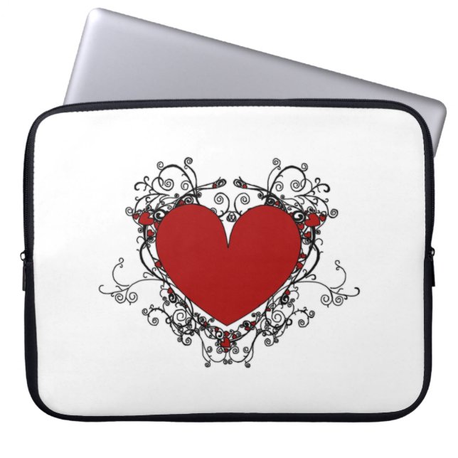 Protection Pour Ordinateur Portable Vin des Coeurs pour coque (Devant)
