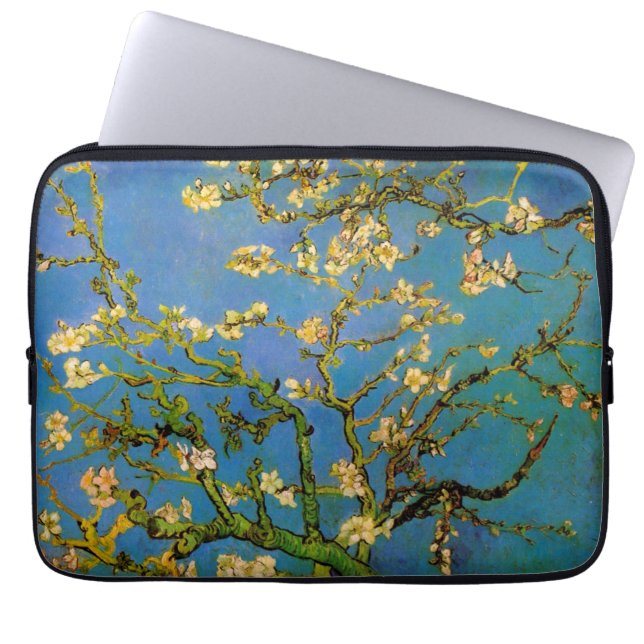Protection Pour Ordinateur Portable Vincent van Gogh - Arbre aux amandes en fleurs (Devant)