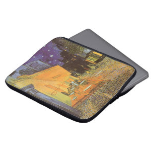 Protection Pour Ordinateur Portable Vincent van Gogh - Terrasse de café la nuit