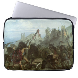 Protection Pour Ordinateur Portable Vintage Indians, Bison Dance by Karl Bodmer