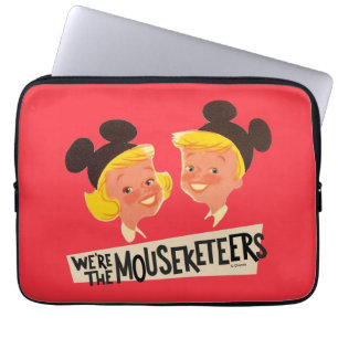 Protection Pour Ordinateur Portable Vintage Nous sommes les Mouseketeers