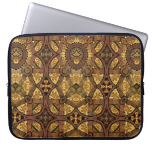 Protection Pour Ordinateur Portable Vitesses de laiton et d'en cuivre de Steampunk