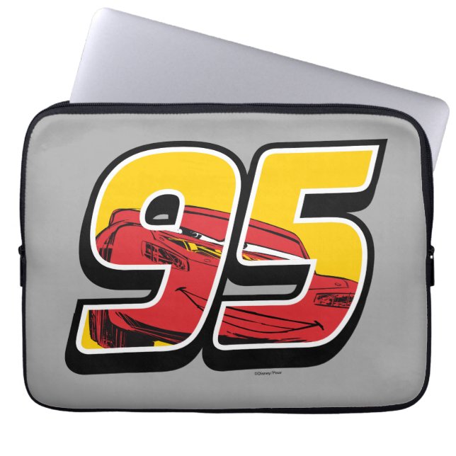 Protection Pour Ordinateur Portable Voitures 3 | Lightning McQueen Go 95 (Devant)