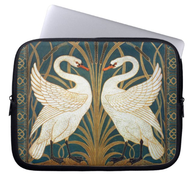 Protection Pour Ordinateur Portable Walter Crane Swan (Devant)