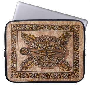 Protection Pour Ordinateur Portable Wetsuit hawaïen primitif de Tapa de tatouage de