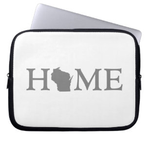 Protection Pour Ordinateur Portable Wisconsin Accueil État Word Art