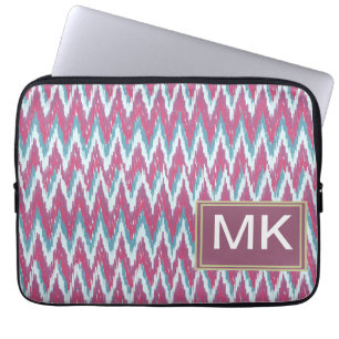 Protection Pour Ordinateur Portable zigzag effect12.ai d'ikat