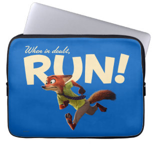 Protection Pour Ordinateur Portable Zootopie Nick Wilde - En doute, COULE !