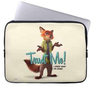 Protection Pour Ordinateur Portable Zootopie Nick Wilde - Faites-moi confiance !