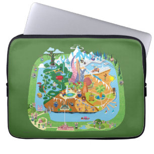 Protection Pour Ordinateur Portable Zootopie  Plan de la ville
