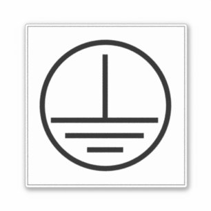 Protective Earth Ground Label