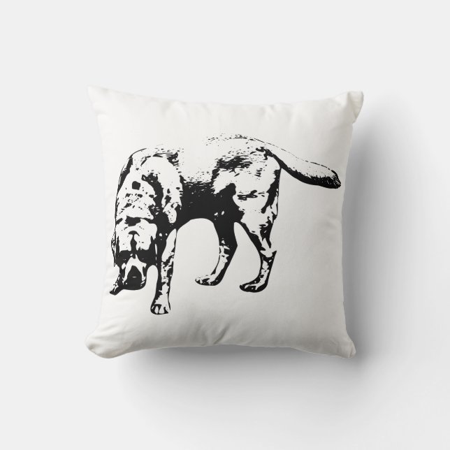 Protective Presence Throw Pillow (Front)