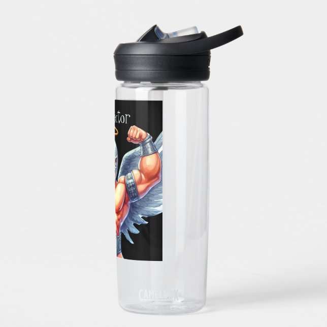  Protector Guardian Angel Show Wrestler Water Bottle (Left)