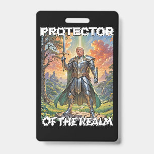 Protector of the Realm - President Trump Badge