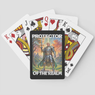 Protector of the Realm - President Trump Playing Cards