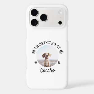 Protégé par un chien - Motif d'empreinte de patte