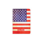American vintage style porte-passeport