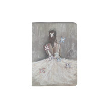 Belle Ballerina avec butterfies
