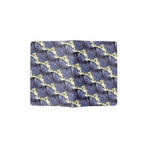 Cute Bleu foncé Haute Talon Chaussure Design Carre