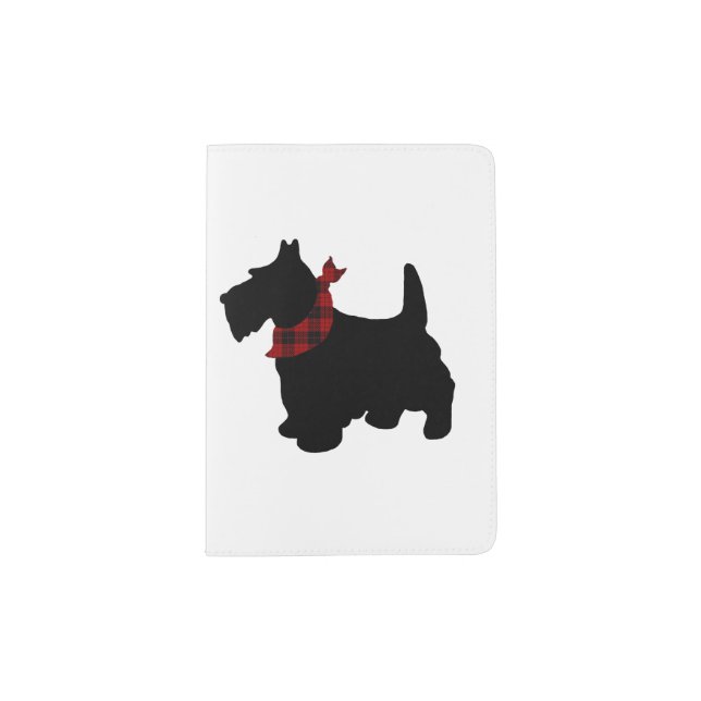 Protège-passeport Détenteur de passeport de Scottie Dog (Devant)
