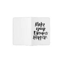 Faites vos rêves se produire support de passeport