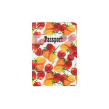 Habanero Chiliers Rouges Poivrons Orange Chaud