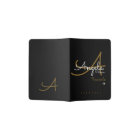 Monogramme moderne pour le voyageur