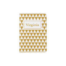 Motif élégant de triangle d'or