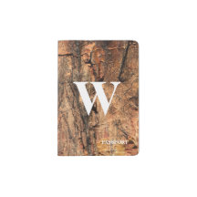 Passeport Monogramme Rustique