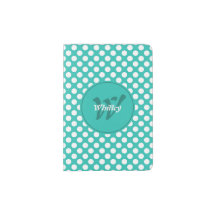 Thème élégant Turquoise Blanc à pois
