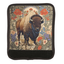 Bison élégant William Morris inspiré
