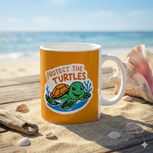 Protéger La Mug Des Tortues