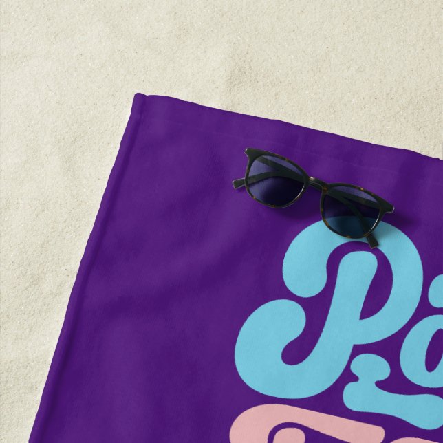 Protéger la serviette de plage Trans Kids Beach (En situation)