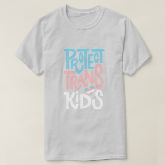 Protéger T-shirt Trans Kids (Design devant)
