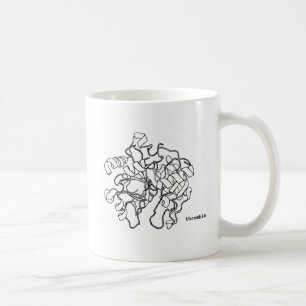 Protein structure biochemistry mug