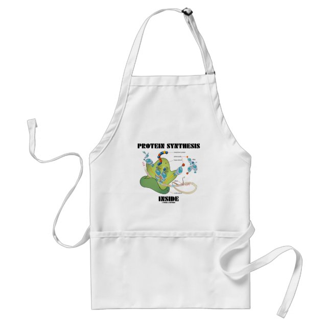 Protein Synthesis Inside (Cell Biology) Standard Apron (Front)
