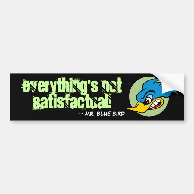 Protest Bumper Sticker (Front)