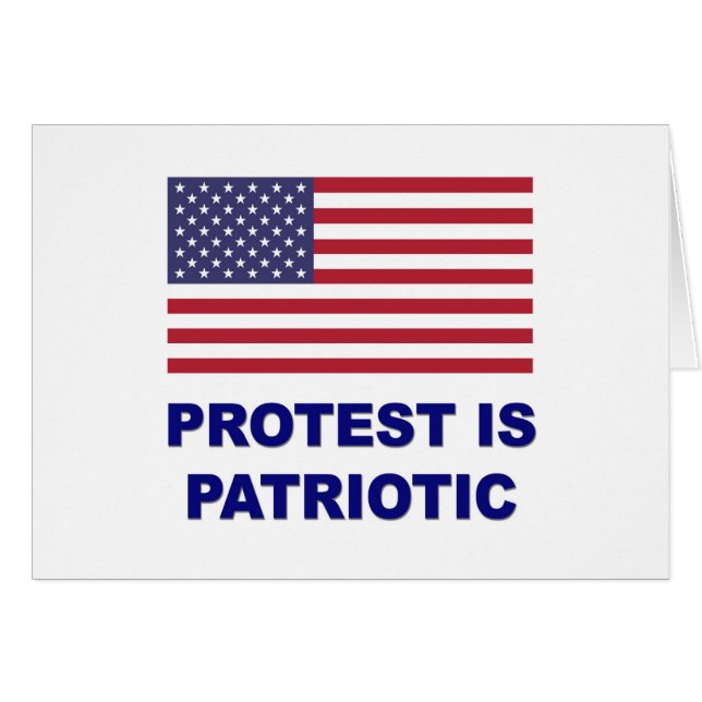 Protest is Patriotic (Front Horizontal)