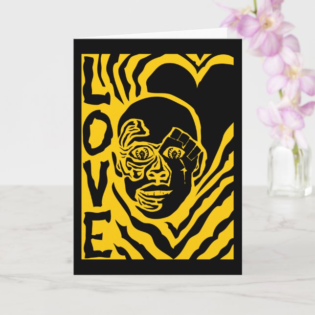 protest with love card (Orchid)