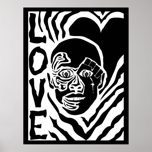 protest with love poster (Front)